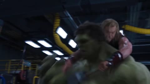 Thor vs Hulk Fight video Clip