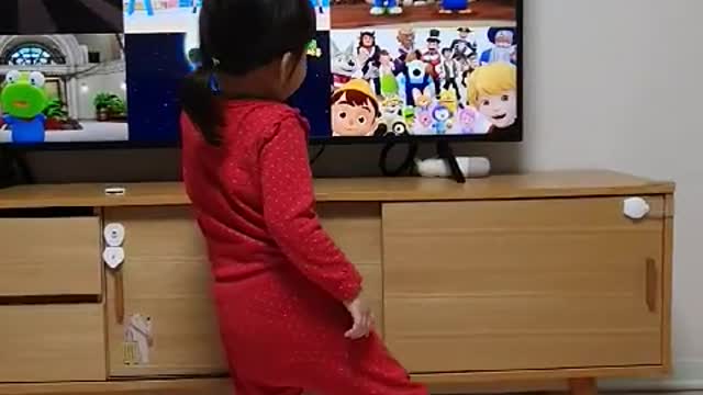 Taekwondo baby girl