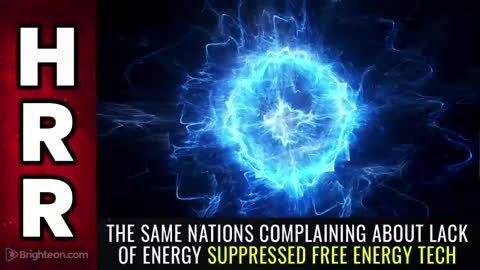 05-03-22 S.R. - The Same Nations COMPLAINING About Lack of Eenergy SUPPRESSED Free Energy Tech