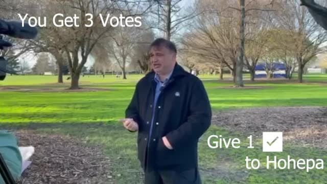 Why should people vote for you?