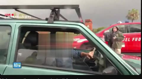 Catania maltempo: auto tradizionali vs auto'green'.
