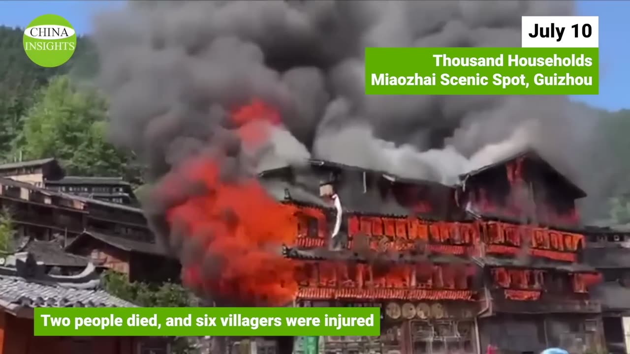 Intense Explosions Across China & July Heat oddly very few casualties