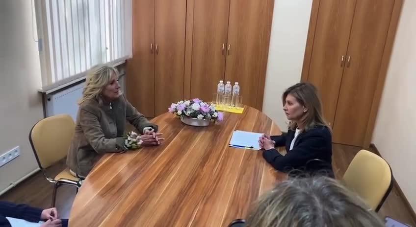 Jill Biden made an “unannounced” visit to Ukraine