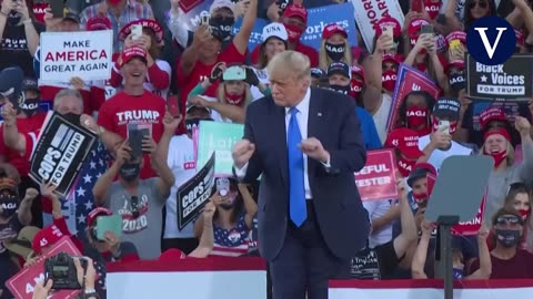 El baile de Trump en sus mítines se vuelve viral