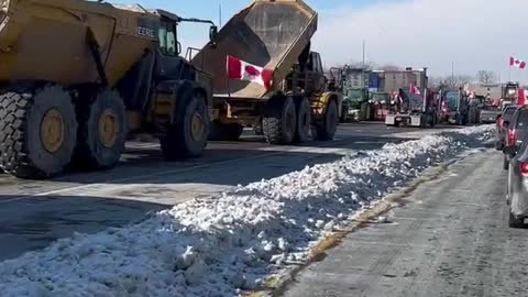 Sarnia Ontario border blockade