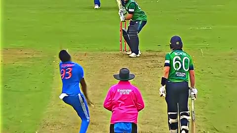 Monstrous Size to Bumrah by Ireland batter