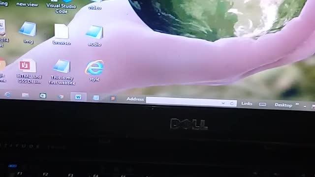 Secret combination of keys on keyboard