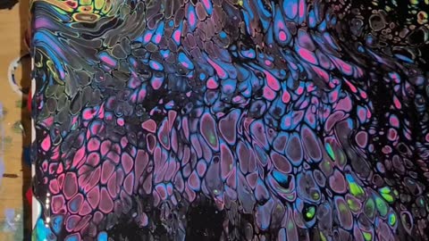 Acrylic Paint Swipe