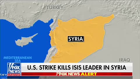 U.S. Drone Strike Kills ISIS Leader in Syria