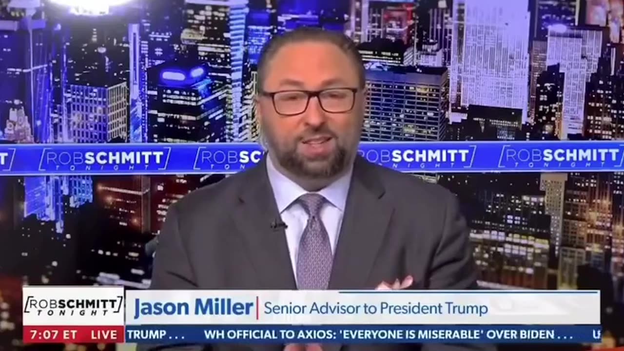 Jason Miller Breaks Down Running Again Biden Or Kamala Harris