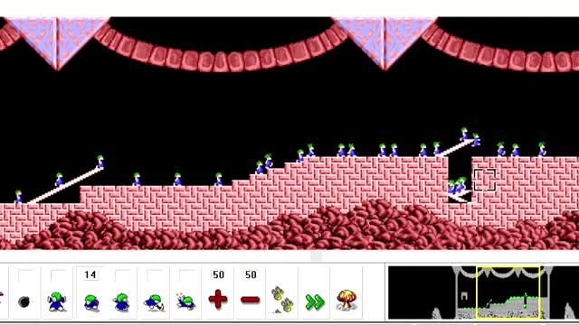 Lemmings 95: Fun level Builders will help you here