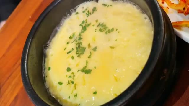 moving egg custard