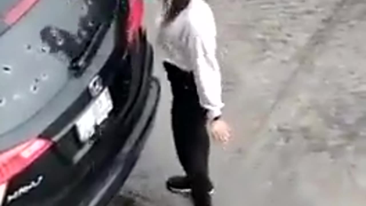 Jaded Woman Ruins Her Ex's Car