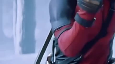 Deadpool and Wolverine opening scene of Deadpool dancing to Nsync