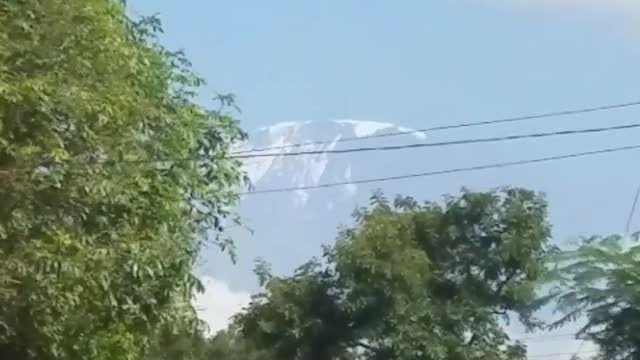 Kilimanjaro on sky