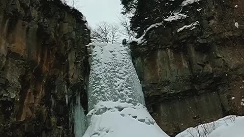 A Frozen Waterfall