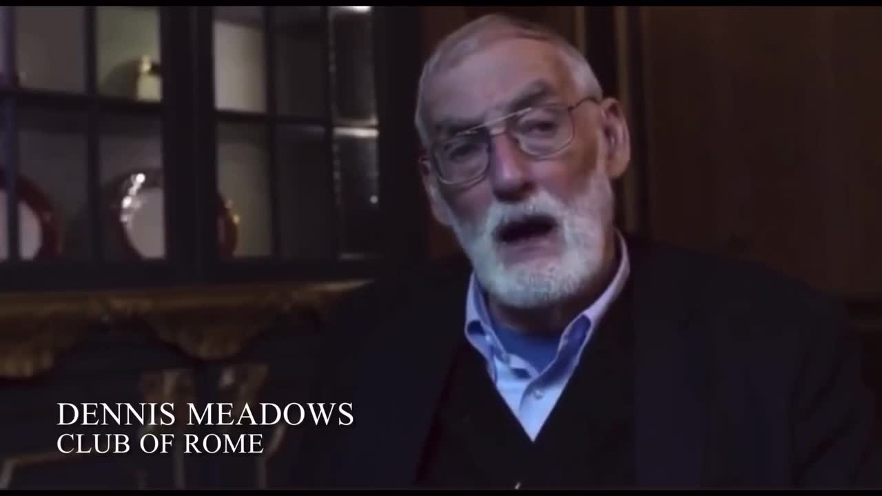 Club of Rome’s Dennis Meadows | civilly depopulate down to 1 billion worldwide