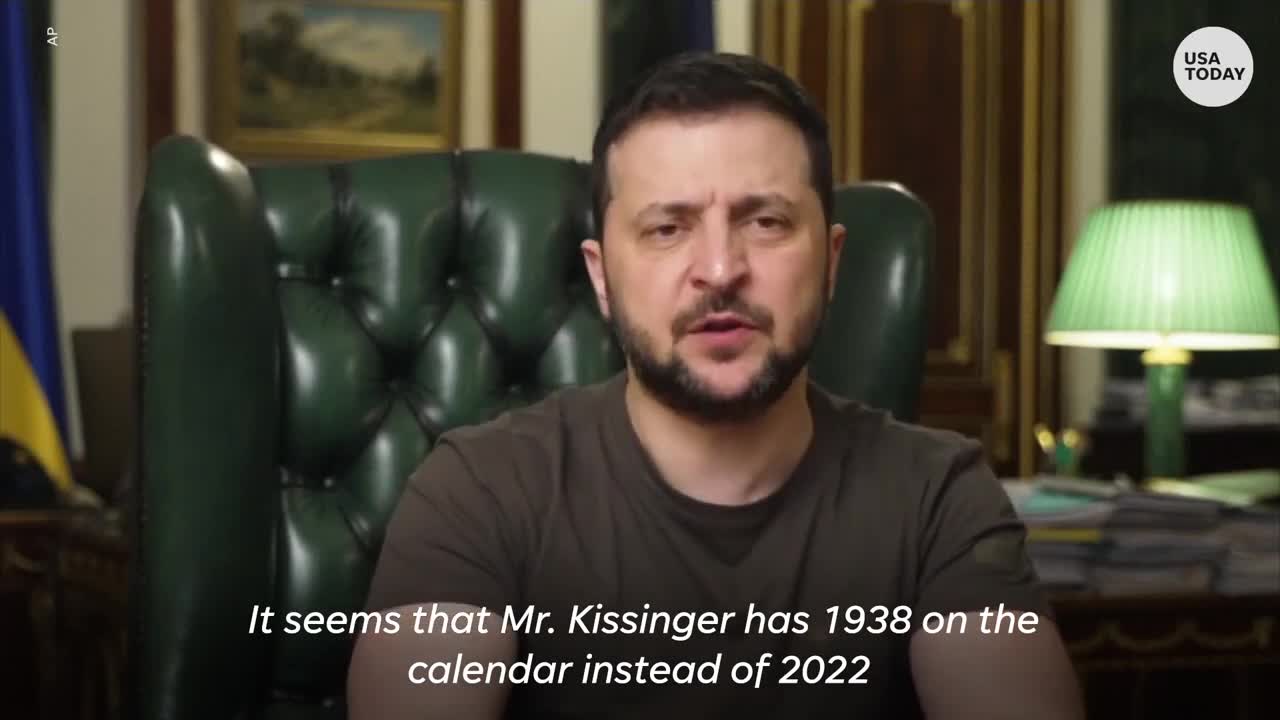 Zelenskyy rejects Kissinger plan to concede parts of Ukraine to Russia |