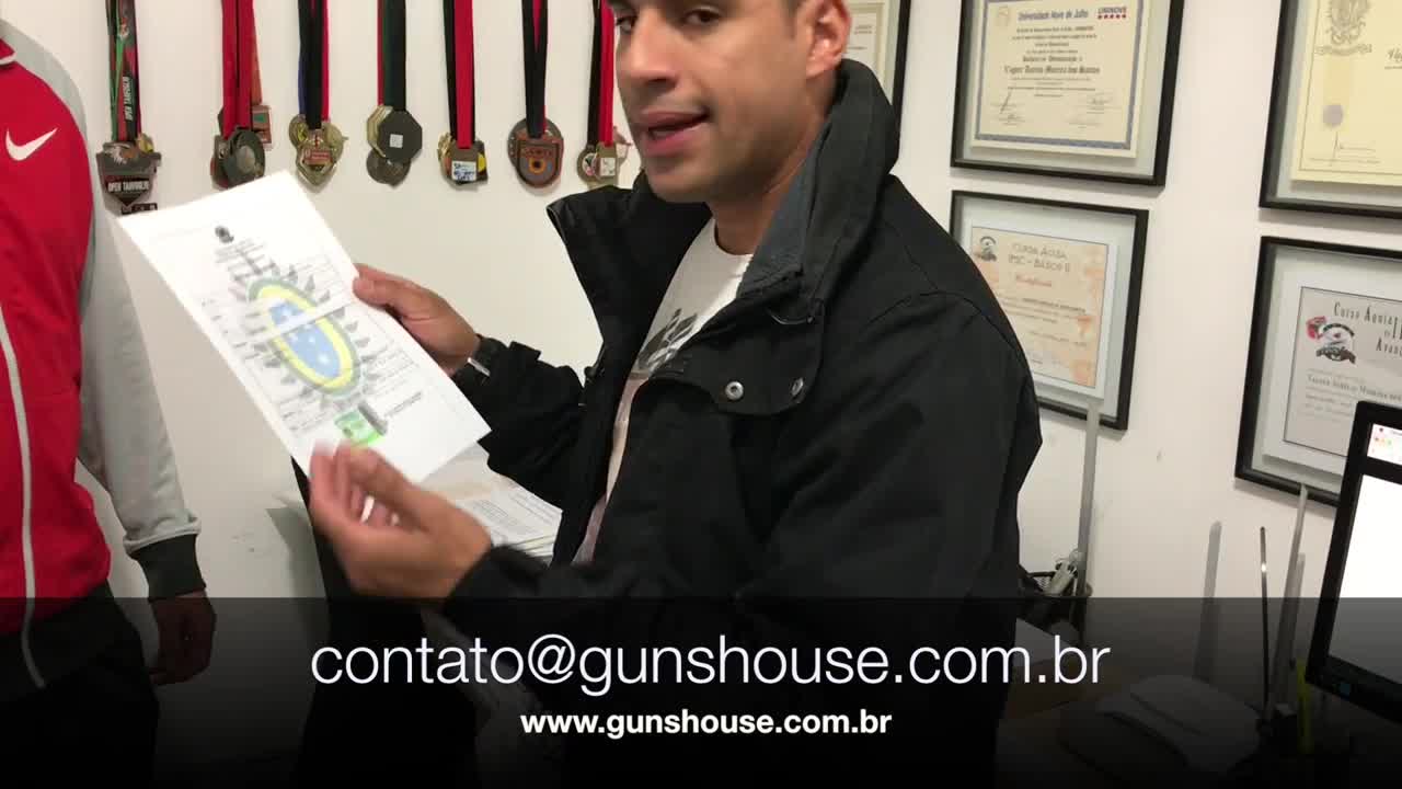 Certificado de Registro CR Exército CAC Caçador Atirador Colecionador