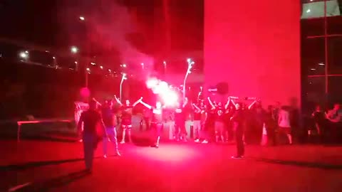 Υποδοχή Παναθηναϊκού ΟΠΑΠ στη Λάρνακα