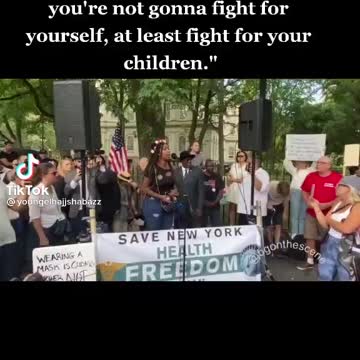 Anti-Vaccine Passport Speech