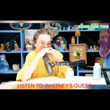 DON'T DRINK THE GOLD JUICE SHE SAYS