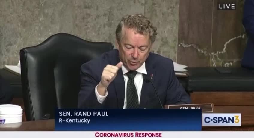 Rand Paul Torches Dr Fauci on his recently leaked emails 🔥