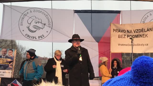 Mgr. Jiří Kobza z hnutí SPD na Festivalu odvahy a svobody 28.11.2021