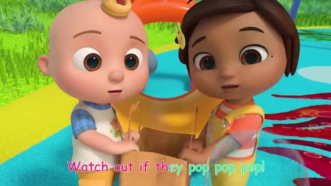 Play Outside Bubbles Song - CoComelon Nursery Rhymes & Kids Songs