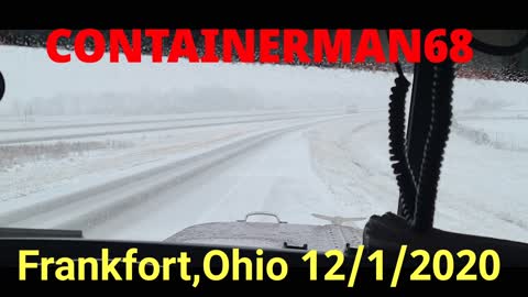 Snow, Train car wheels, steel coils and grain elevators