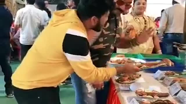 Chicken Leg Piece Funny Video 2021 #Shorts