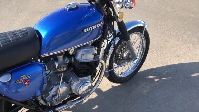 1971 Honda CB750 Walk Around / Start Up & Ride