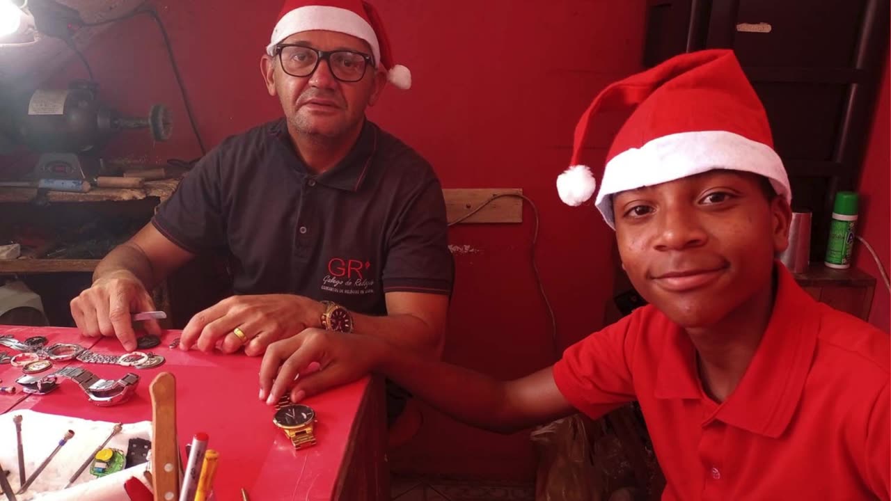 Galego do Relógio deseja Feliz Natal e Boas Festas a todos de Conceição do Jacuípe