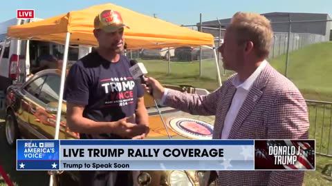 TRUMP RALLY BEHIND THE SCENES