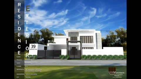 House Elevation in modern style