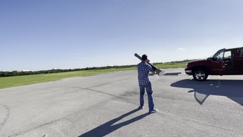 Model Rocket Shoulder Launch