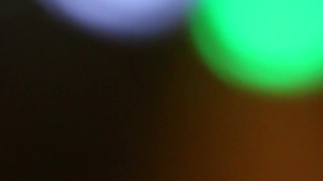 Blurred Video Of Lights