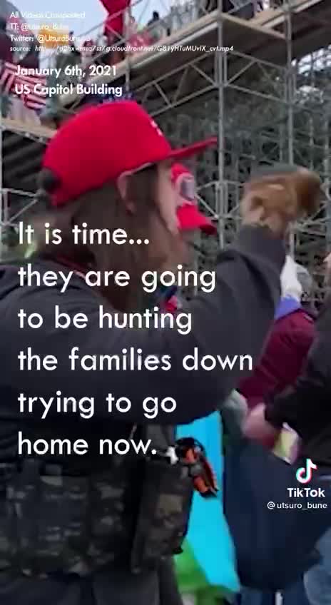 Jan. 6th Patriots warn "Get your families out of here".