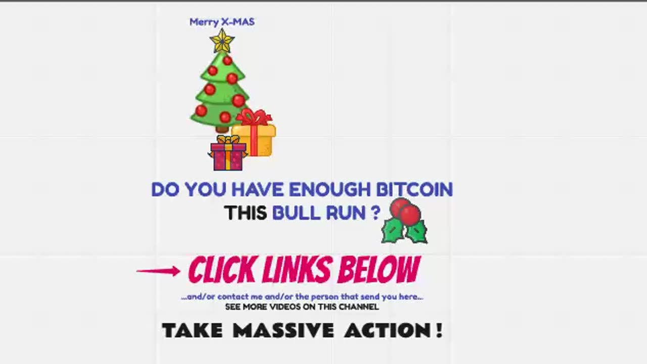 MINERX MINER X🎄MERRY X-MAS🎄EARN BITCOIN 5 WAYS via AI join now🎄TOP TEAM ROB BUSER