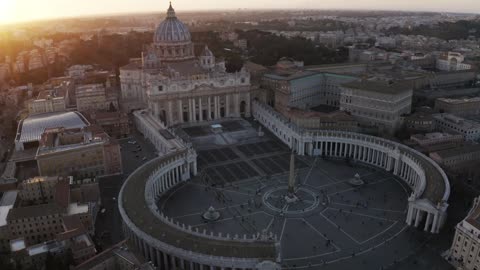 ancient roman church square