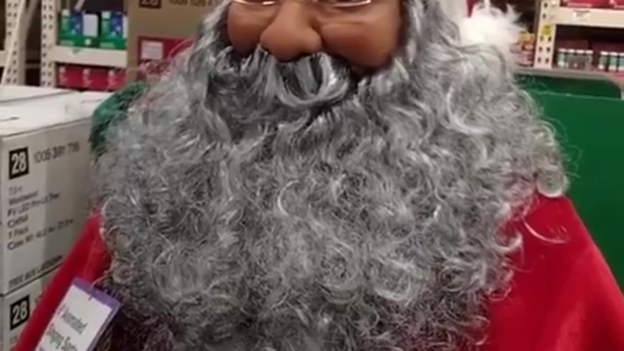 These animated Santa's at home Depot are super realistic Top Kek