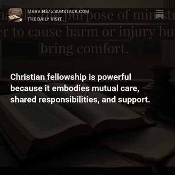 The Purpose of Ministry