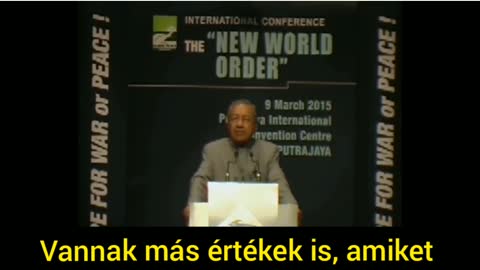 Új Világrend Nemzetközi Konferenciája 2015 Putrajaya, Malajzia