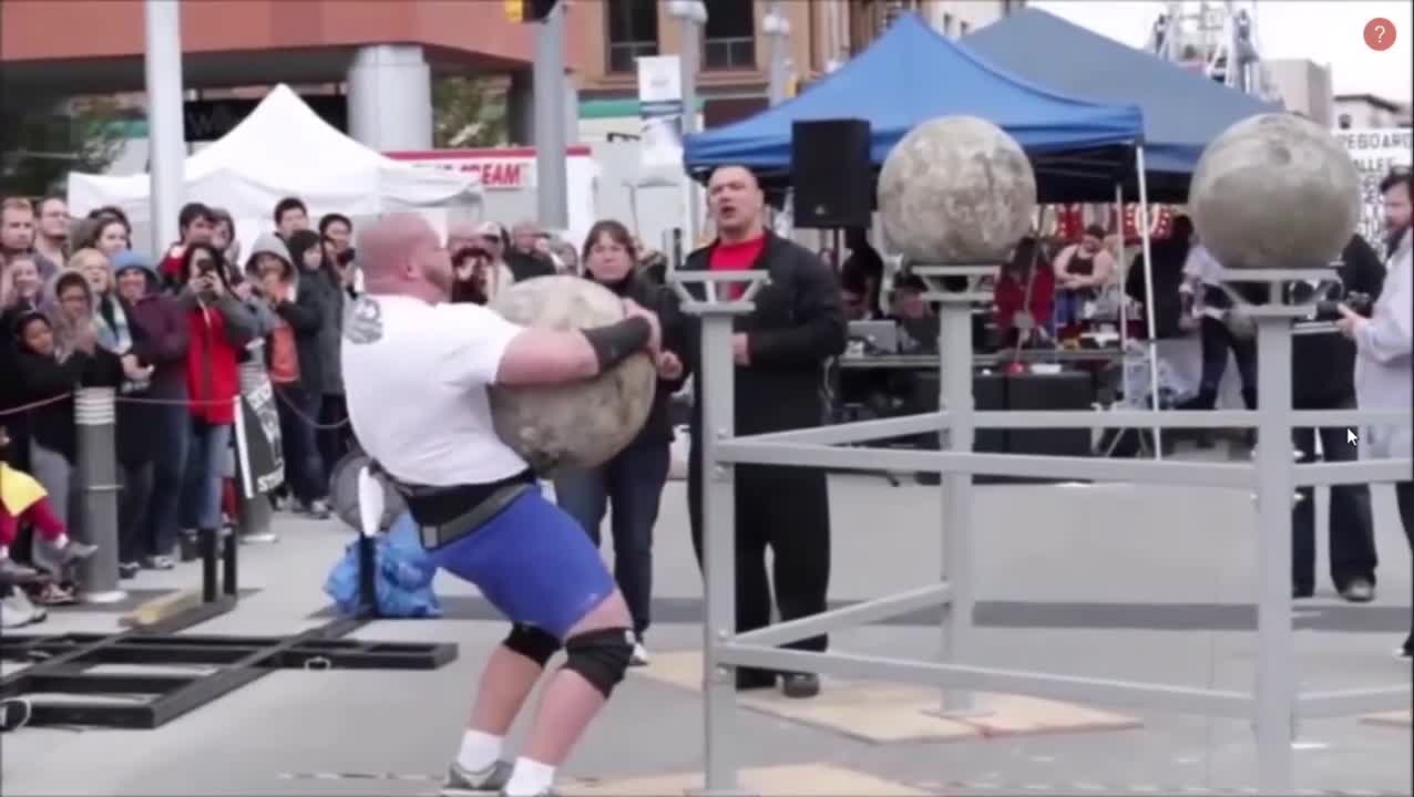 Strong man breaks his back /epic fails part 1