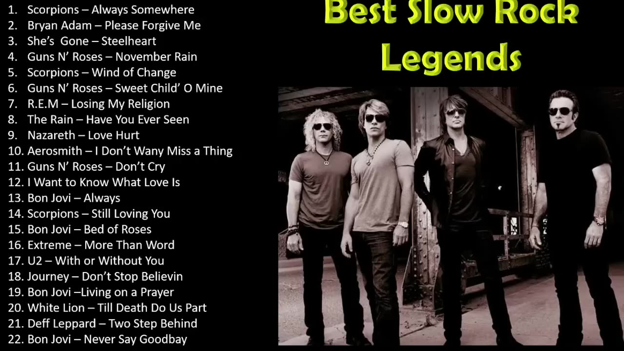 Best of SLOW ROCK compilation