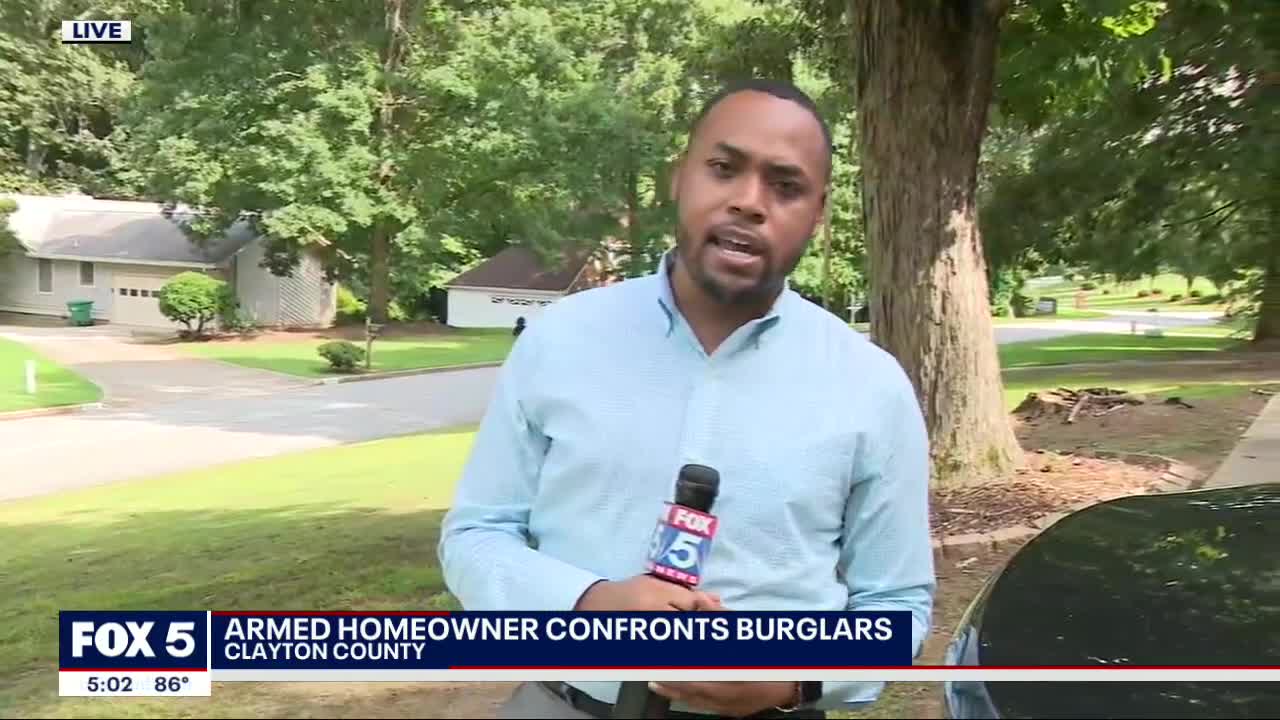 ARMED BURGLARS PICK THE WRONG HOUSE