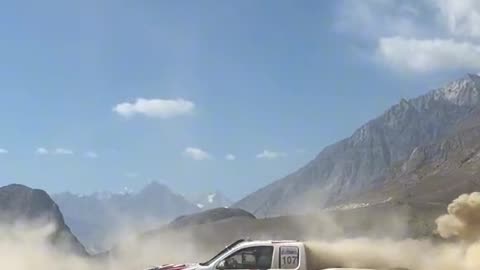 JEEP Rally On SarfaRangha Cold Desert