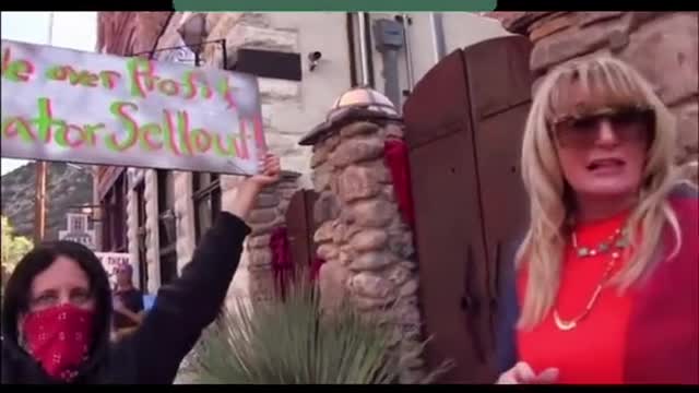 Liberal Protestors Attack Senator Krysten Sinema … AGAIN!