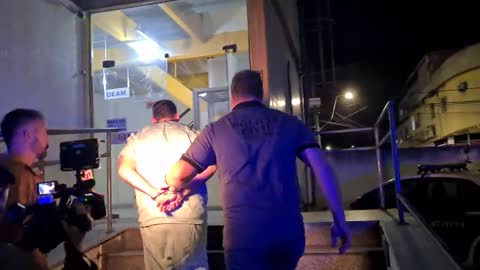 Vídeo mostra momento da prisão de anestesista que estuprou grávida no Rio