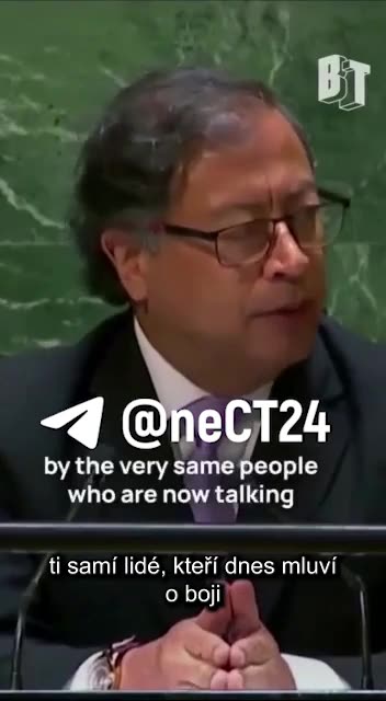 Projev prezidneta Kolumbie Gustava Francisco Petro Urrega v OSN